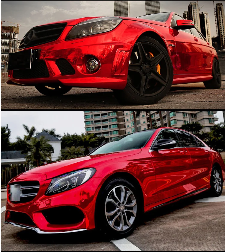 Factory Promotional Selling Stretchable 152cm*20m Chrome Mirror Auto