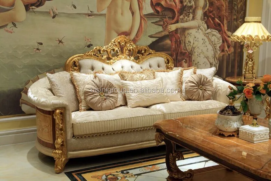 New Arrival Exquisite European Designed Three Seater Tufted Cuddle