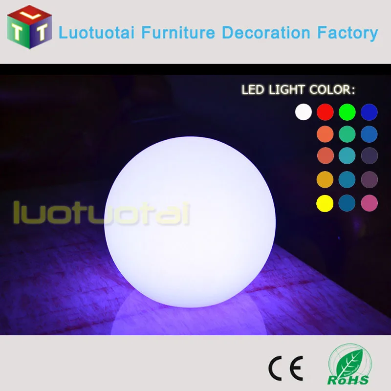 High Quality Waterproof Rechargeable Led Ball Lamp Outdoor /beach Ball