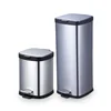 Indoor 6L 12L 20L stainless steel hotel room trash can and Office household kitchen trash can and waterproof bathroom trash can