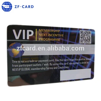 özel Pvc Plastik Kart Vip Kartı Için Qr Kodu Baskılı Buy Pcv