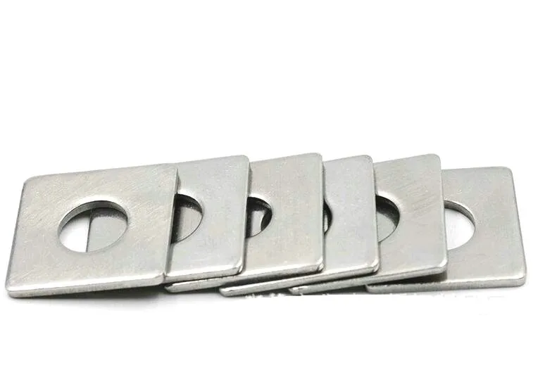 Din436 Stainless Steel Square Washers M10*3 Buy Washer,Fat Washer,Stainless Steel Tab Washers