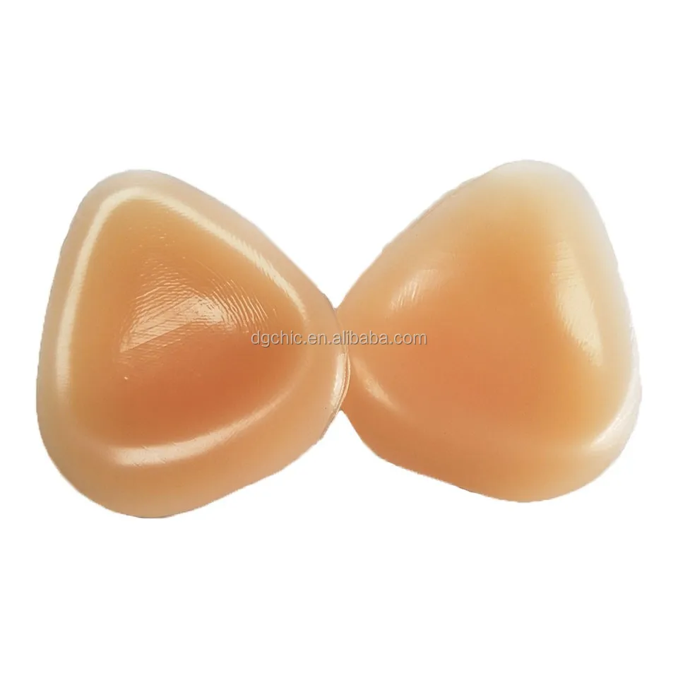 artificial breast up silicone bra pad