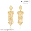 91037- Xuping Latest Factory Direct Sale India Jewelry Tassel Earrings