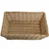 Wicker Tray For Food ,Hand -weaved Rectangular Basket Tray
