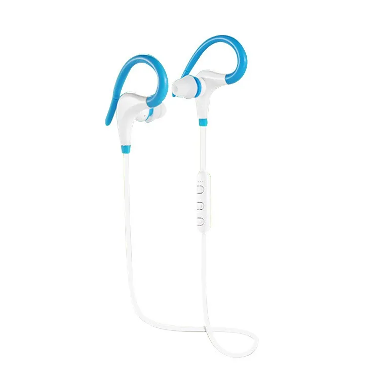 China wholesale stereo ear hook style blue-tooth earphone with customized color and logo - ANKUX.COM
