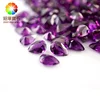 Amethyst Pear cut Nanogems Synthetic gemstone Professional production of artificial gemstones
