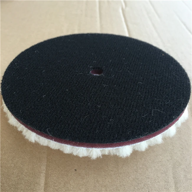 Almohadilla de Lana Pulida para Pulidor Limpiar para Coche de Talla 3 Pulgadas