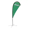 Advertisement banners printed beach flags outdoor frame