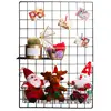65*45CM Grid Photo Wall, Plaviya Grid Panel Metal rack Iron shelf Organizer for Home Decor