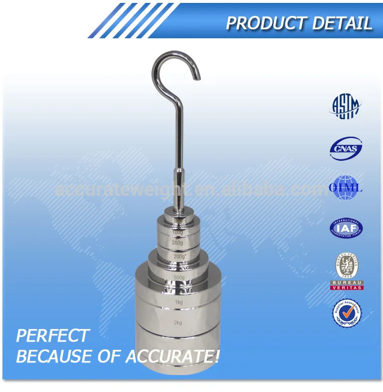 OIML class M1 500kg test weight, calibration weights 500kg, stackable