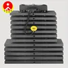 Weight vest plates for strength equipment in mini home gym