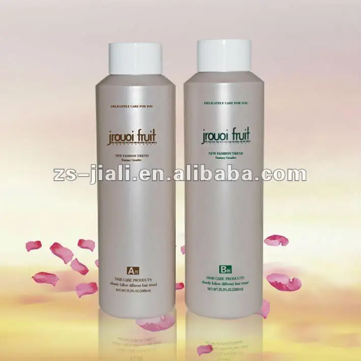 Jrouoi Fruit Permanent Hair Relaxer Perm Solution A B Buy Hair