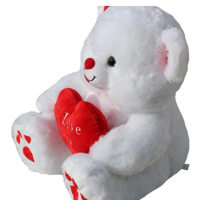 red heart teddy