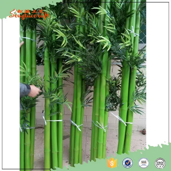 wholesales outdoor plastic bamboo artificial bamboo