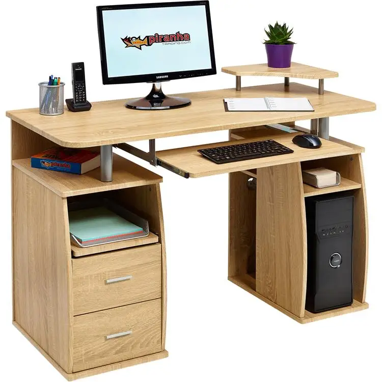 MDF office desk computer desk practical desk made from wood
