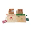 Fast delivery wooden educational montessori math play school toys for kids