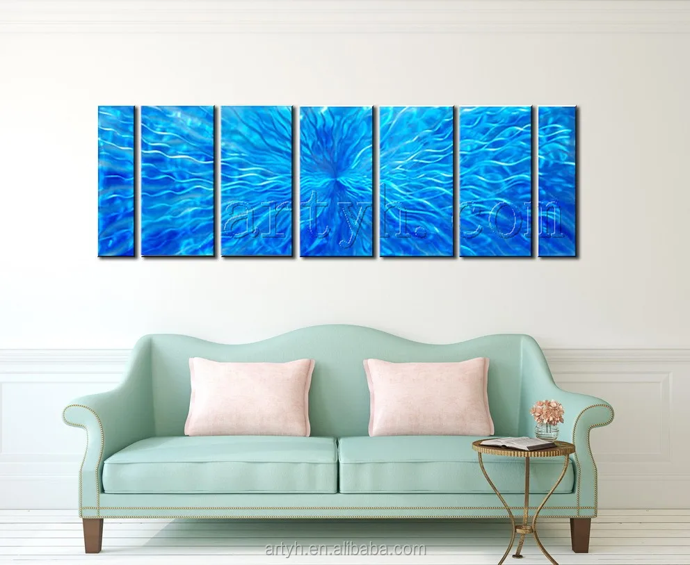 Home Decoration Blue Metal Wall Art Buy Blue Metal Wall Art,Blue