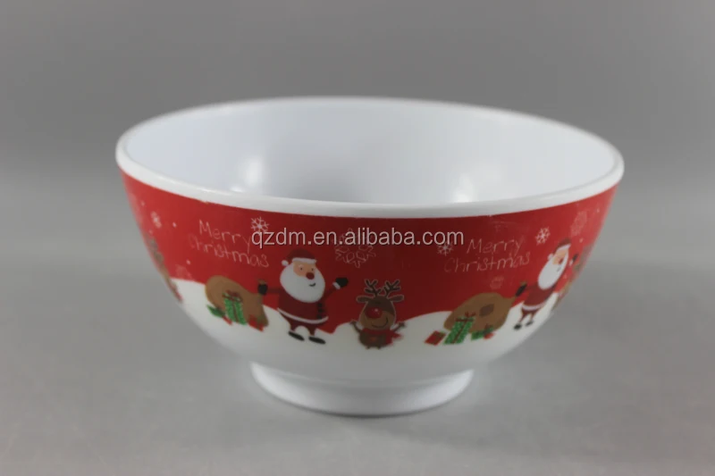 Christmas 6 inch Melamine Rice bowl Xmas