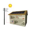Technical complexity environmental protection high standard solar carport with On grid solar panel system with grid tie inverter