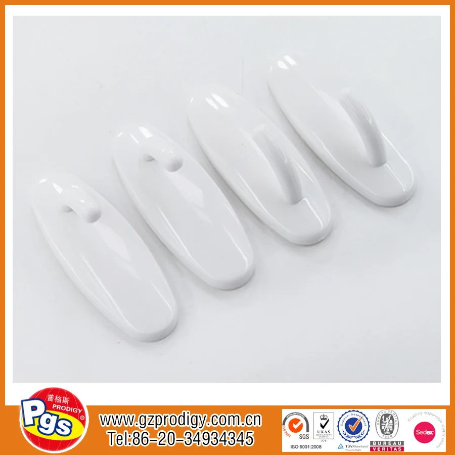 Hooks For Hanging Hats/self Adhesive Plastic Hooks/plastic Hook Socks