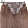 Factory Price 100g~200g Clip on Triple Weft Remy Human Clip Hair Extension