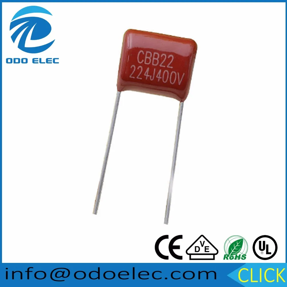 Odoelec Cbb21 Metallized Polypropylene Film Capacitor 224j 400v/0.22uf ...