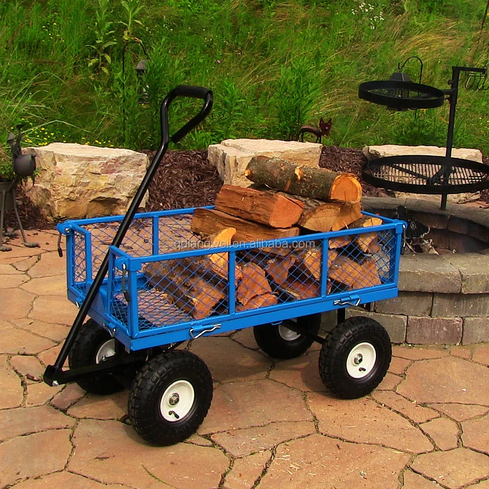 4 Wheels Utility Cart For Lawn Tractor Buy Utility Cart For Lawn