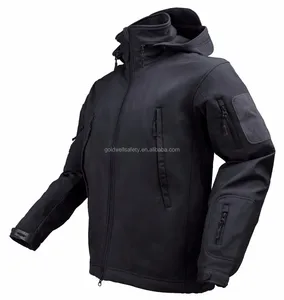 Customized size outdoor tactical mens fashionable softshell jacket with hood Customized size outdoor tactical mens fashionable softshell jacket with hood
