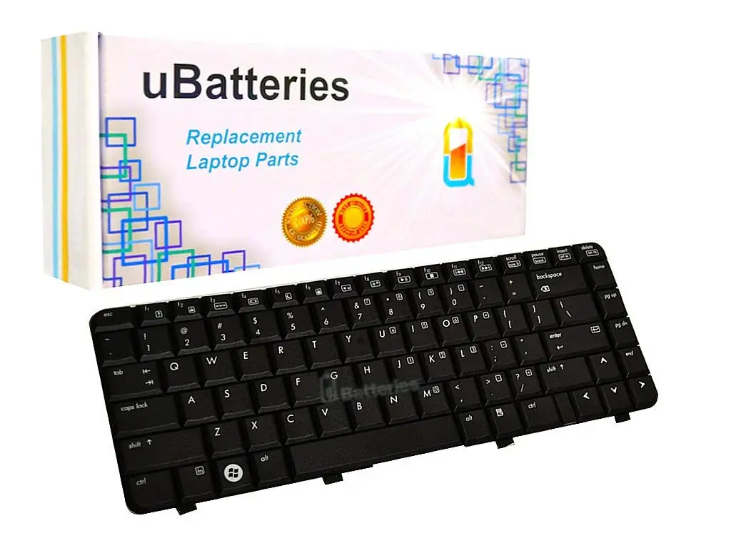 Get Quotations · UBatteries Compatible Laptop Keyboard Replacement For HP  Pavilion DV4-1000 DV4-2000 DV4T-
