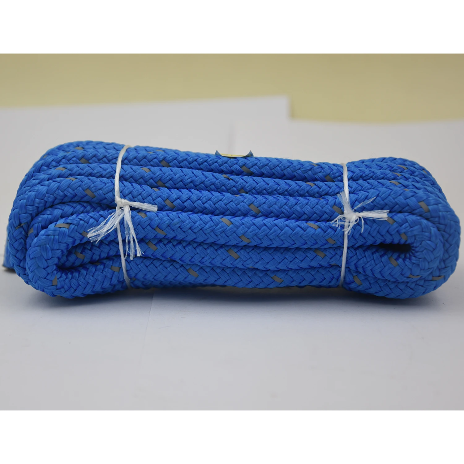 Reflective Double Braided Dock Line Mooring Marine Rope