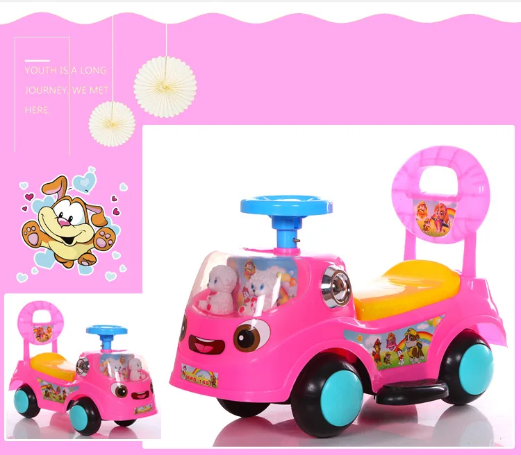 push & pedal riding vehicles