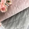 Embossed Quilted Velvet Fabric for Sofa Curtain, Cheap Super Soft Velvet