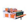 semi automatic corrugated carton box folder gluer machine cardboard press type single /double piece glue machine /Press Pasting