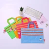 Multi-function file bag storage bag customized portable conference bag manufacturer printed LOGO for students to attend class