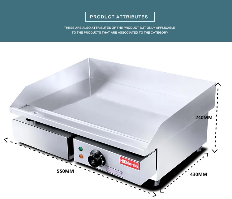 Heg818a Commercial Catering Equipment Products Electric Griddle Buy