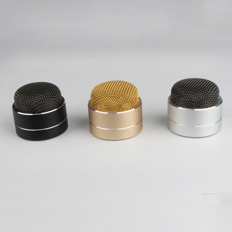 Hot Sale Round Shape Mini Bluetooth Speaker Audio Line, OEM Computer Speaker Hands Free for Outdoor - ANKUX.COM