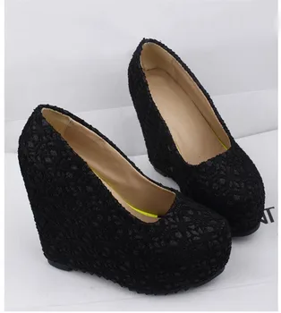 womens black wedges closed toe