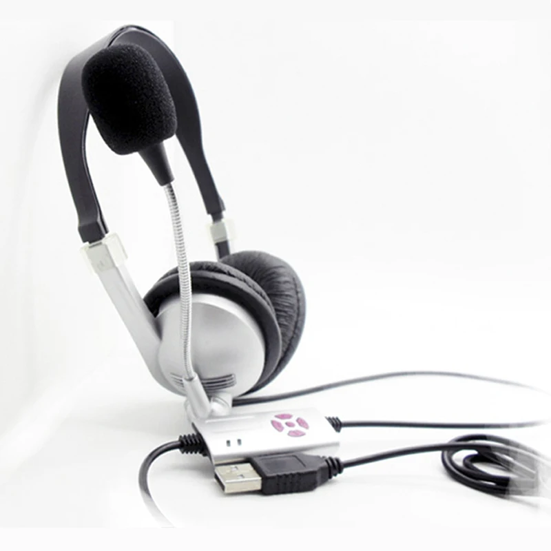 Noise Cancelling Call Center Headset Headphone With Usb Plug Buy Call