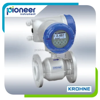 optiflux flow electromagnetic krohne meter 2100 2300 larger