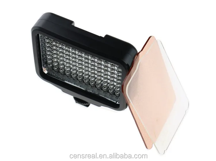 White and Yellow filters included 9W 450LM LED 5009 fill light for Canon Nikon