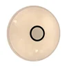 Modern design home night light function multi color round plastic covers star effert led panel ceiling light