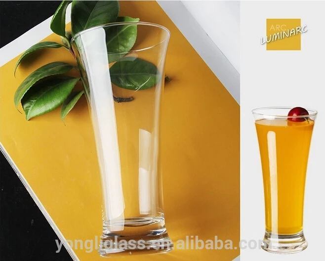 Wholesale cheap juice glass,printed promotion gift glass cup,drinking water glass