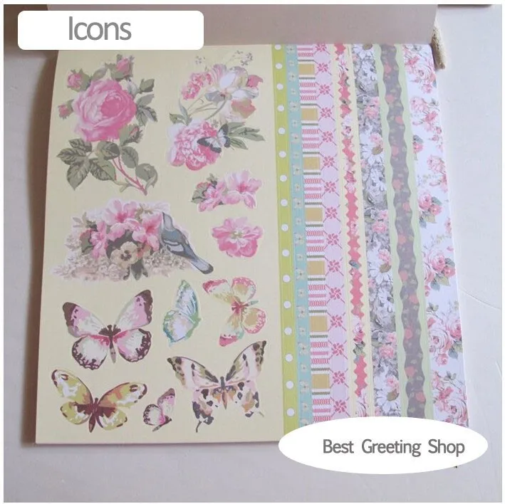 Factory price 12x12 Double-sided Scrapbooking Paper