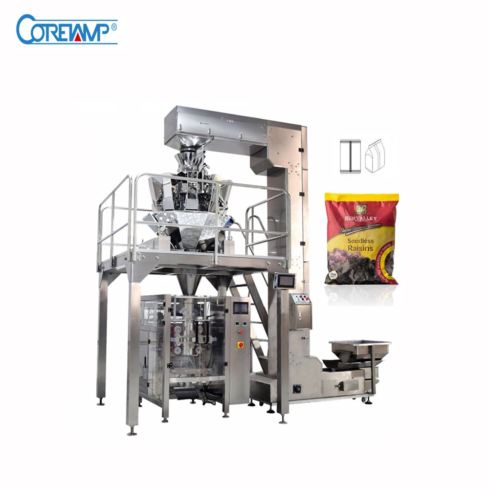 Fast Speed And Full Automatic 500g Corn Vertical Packing Machine With
