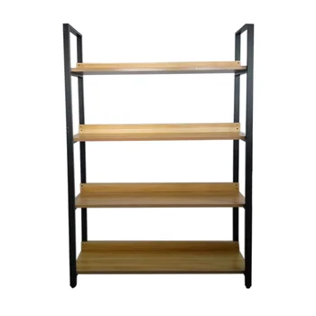 Spiksplinternieuw Stalen Houten Boekenplank,Metalen Frame Franse Stijl Meubels HA-02