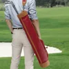 Tourbon custom made antique golf clubs canvas golf pencil bag