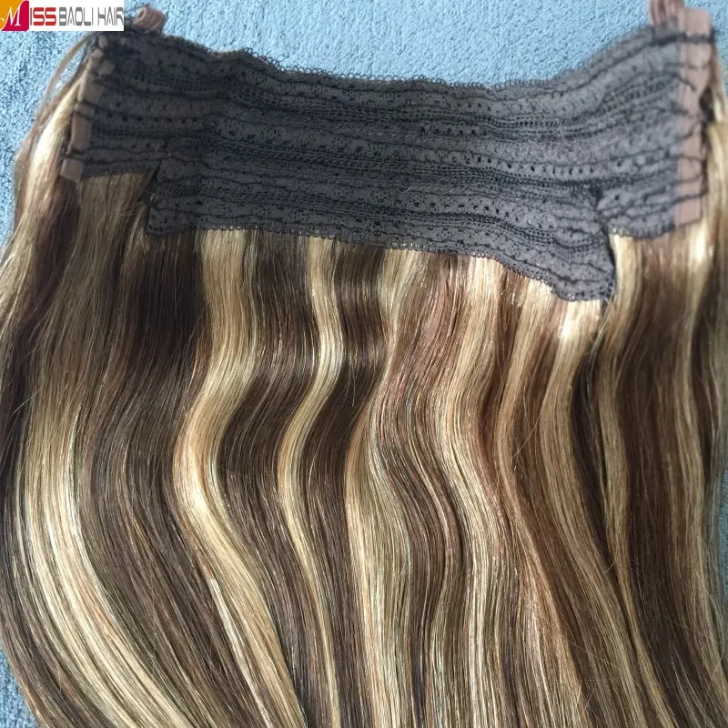 Remy Brazilian Hair Dark Brown Hair With Blonde Highlights Buy