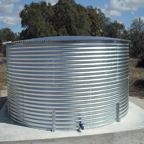 Large Diameter Large Capacity Corrugated Steel Water Tank/storage Tank ...