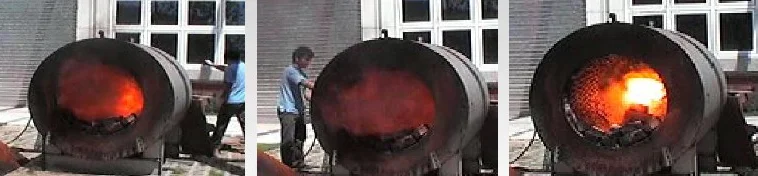 Coal fired boiler